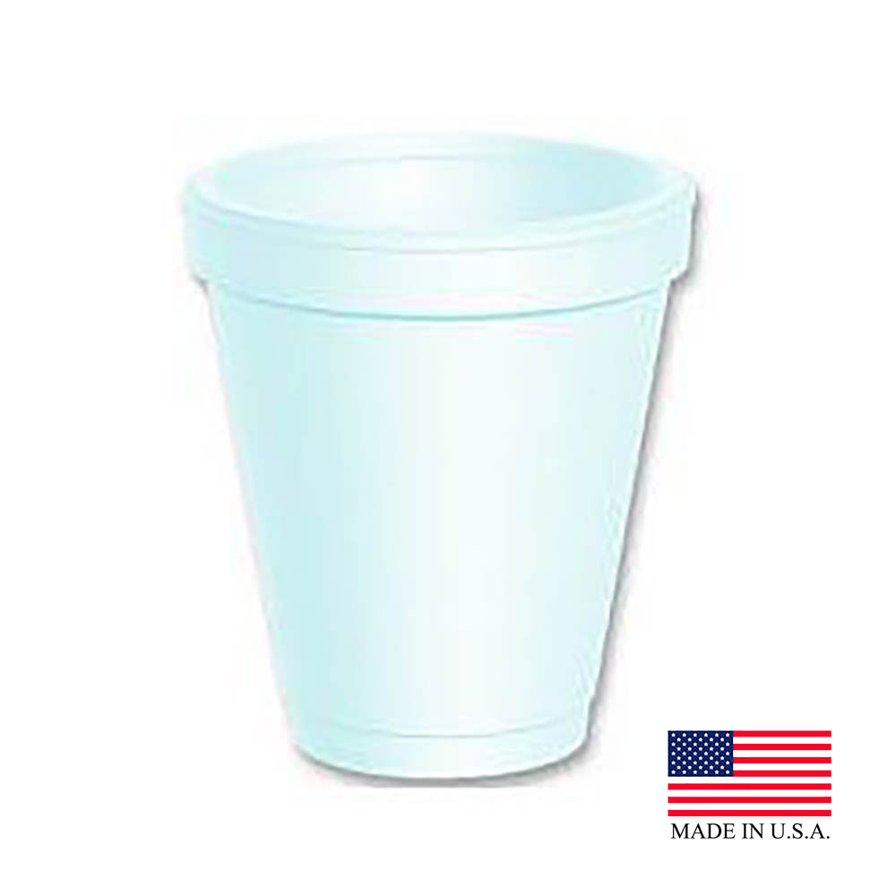 10J12 White 10 oz. Insulated Foam Cup 10J12 40/25 cs