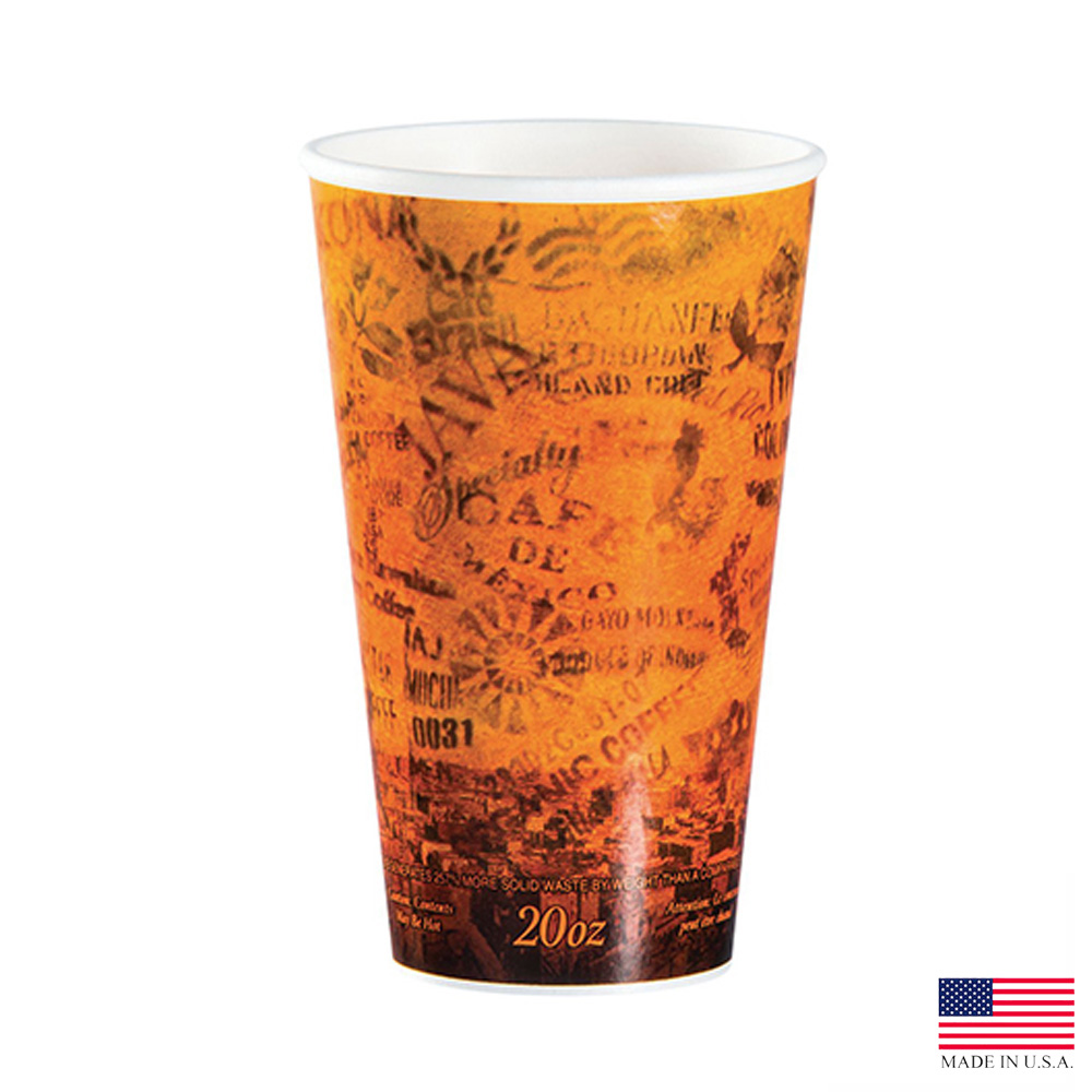20U16ESC Escape Design 20 oz. Insulated Foam Cups  25/20 cs