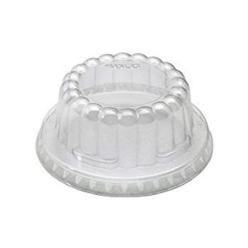 Solo Cup Co. - Clear Round Plastic Food Container Pet Lid For VS535 DF35-0090