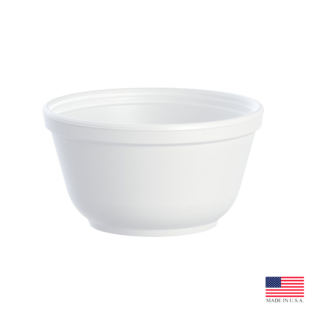 10B20  White 10 oz.  Foam Bowl  20/50 cs