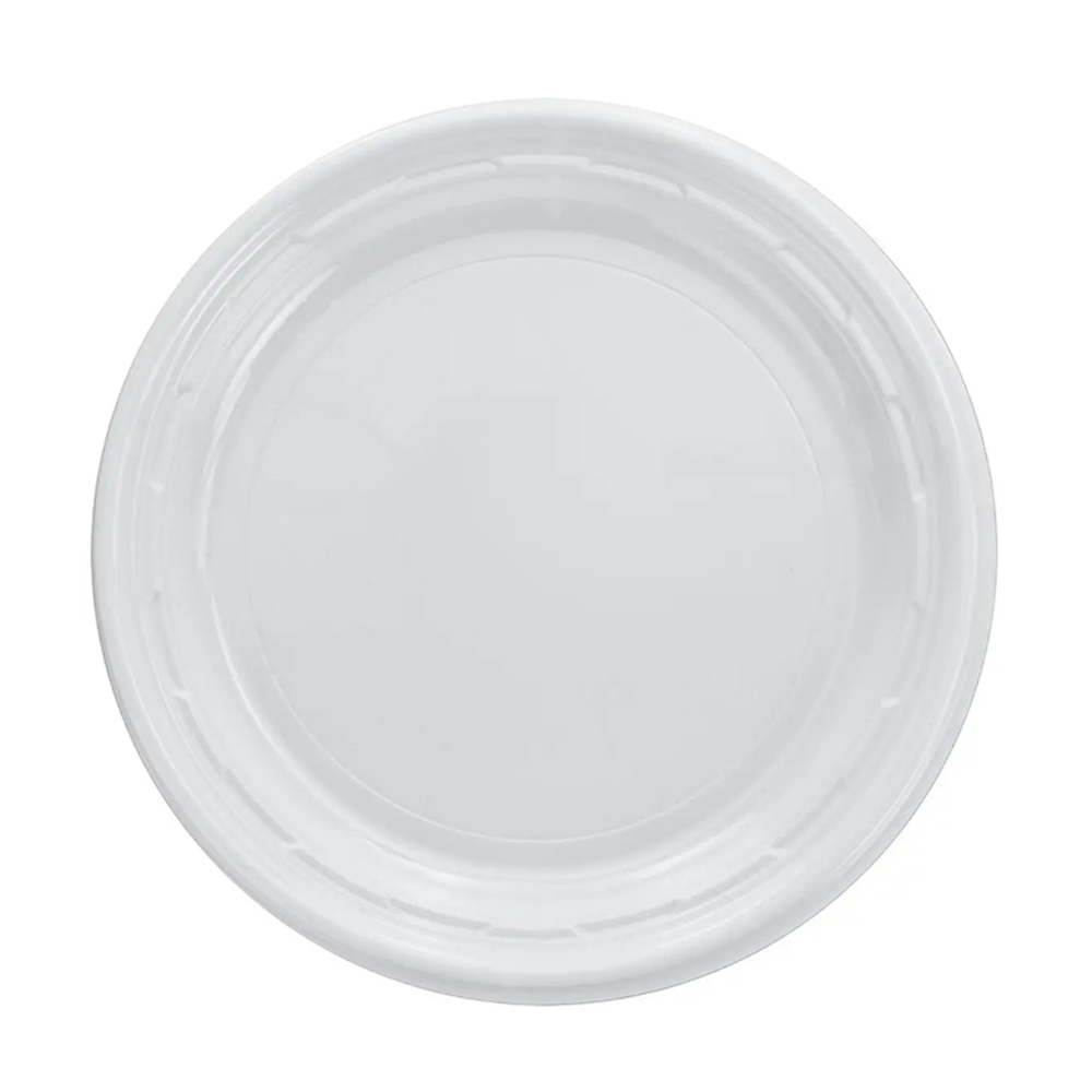 10PWF Famous Service White 10.25" Impact Plate 4/125 cs