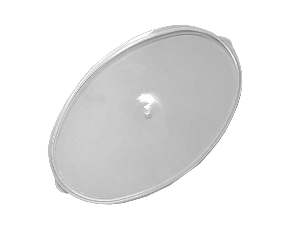 A7LL Caterline Translucent 64 oz. Oval Plastic Lid for Luau Bowls 50/cs
