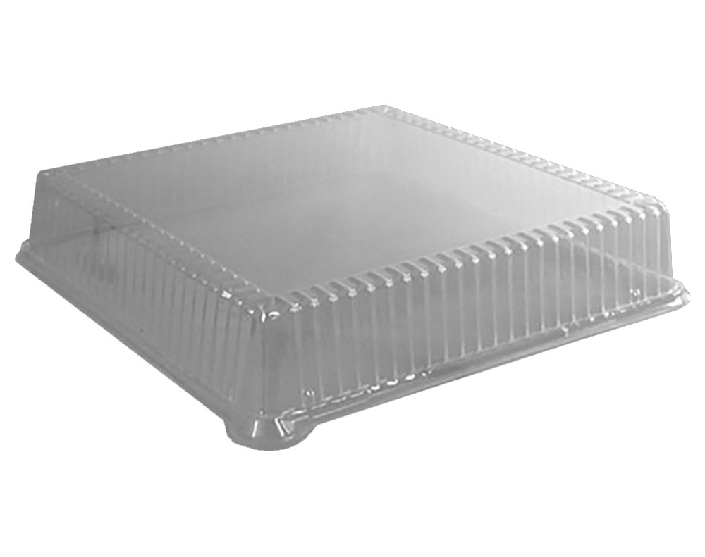 A1812DMPET Caterline Clear 18"x12" PET Dome Lid 40/cs