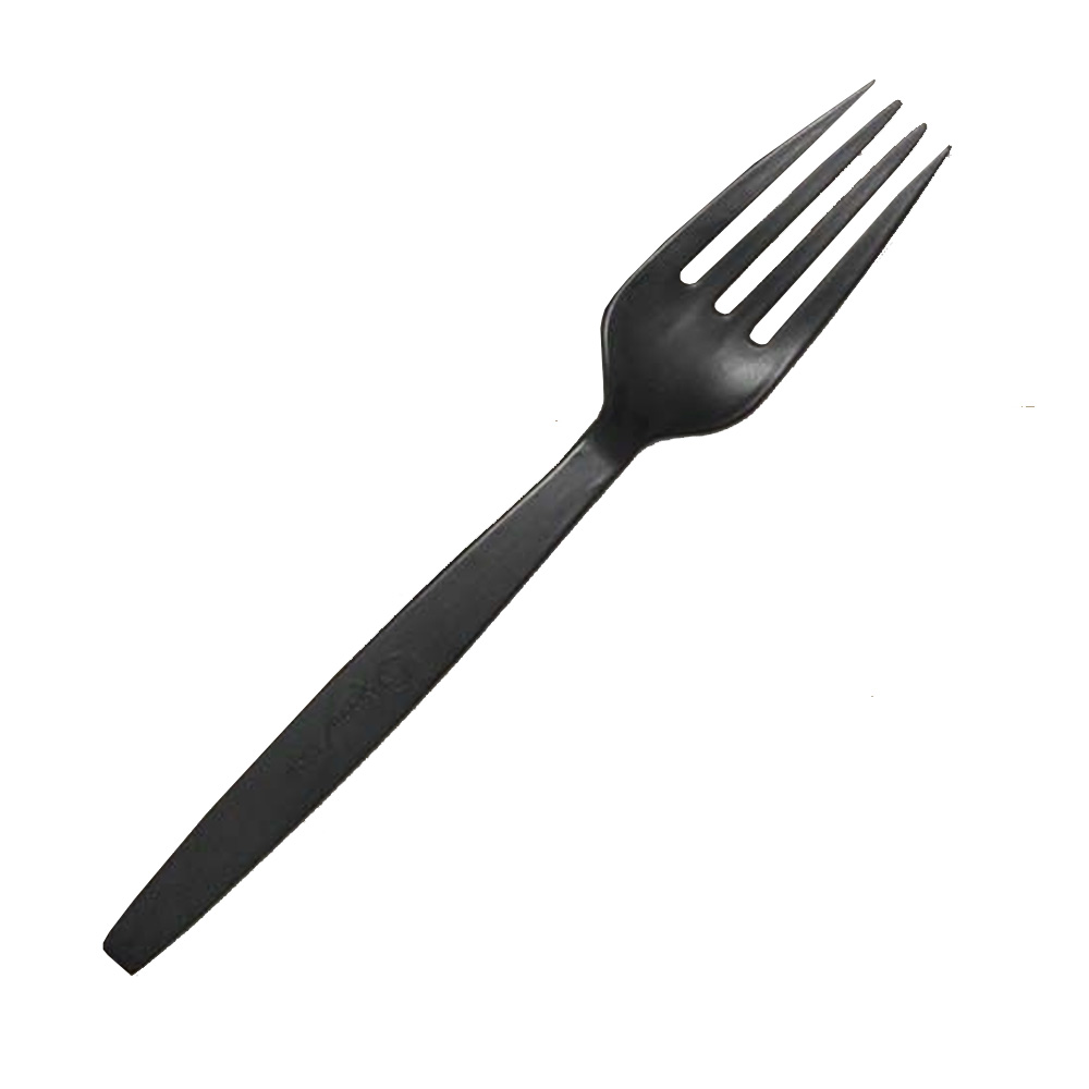 FORK-BLK Epoch Black Compostable Fork 1000/cs