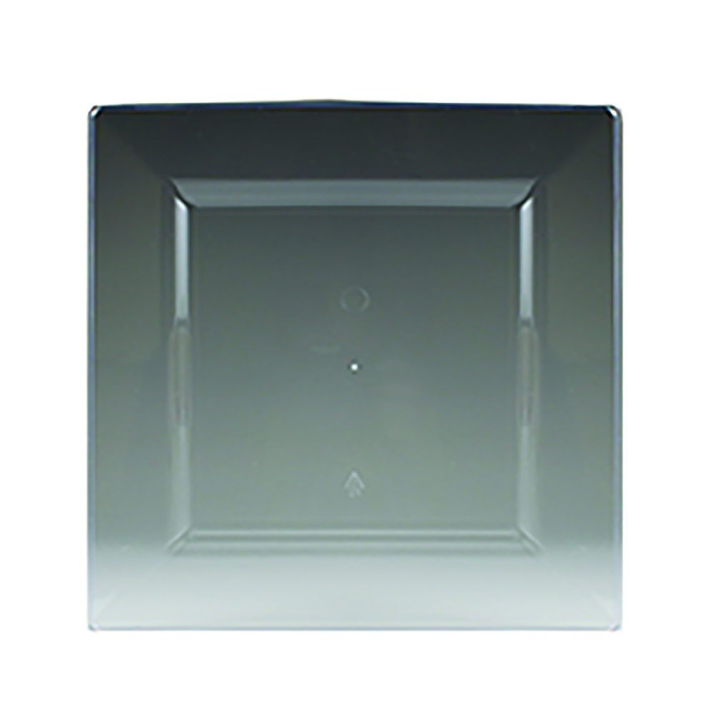 SQ10806 Simply Squared Clear 8" Plastic Plate 12/10 cs