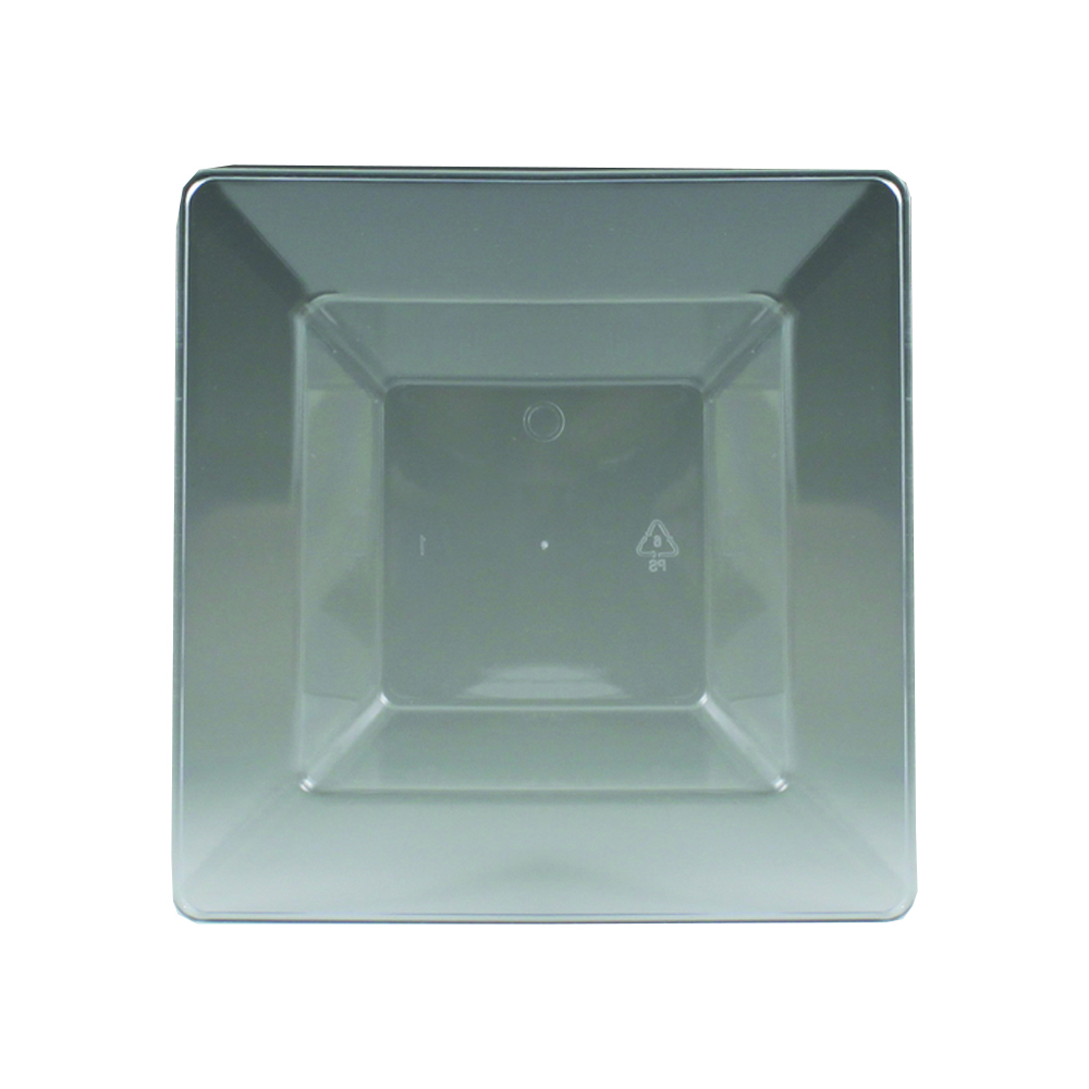 SQ10056 Simply Squared Clear 5 oz. Square Plastic Bowl 12/10 cs