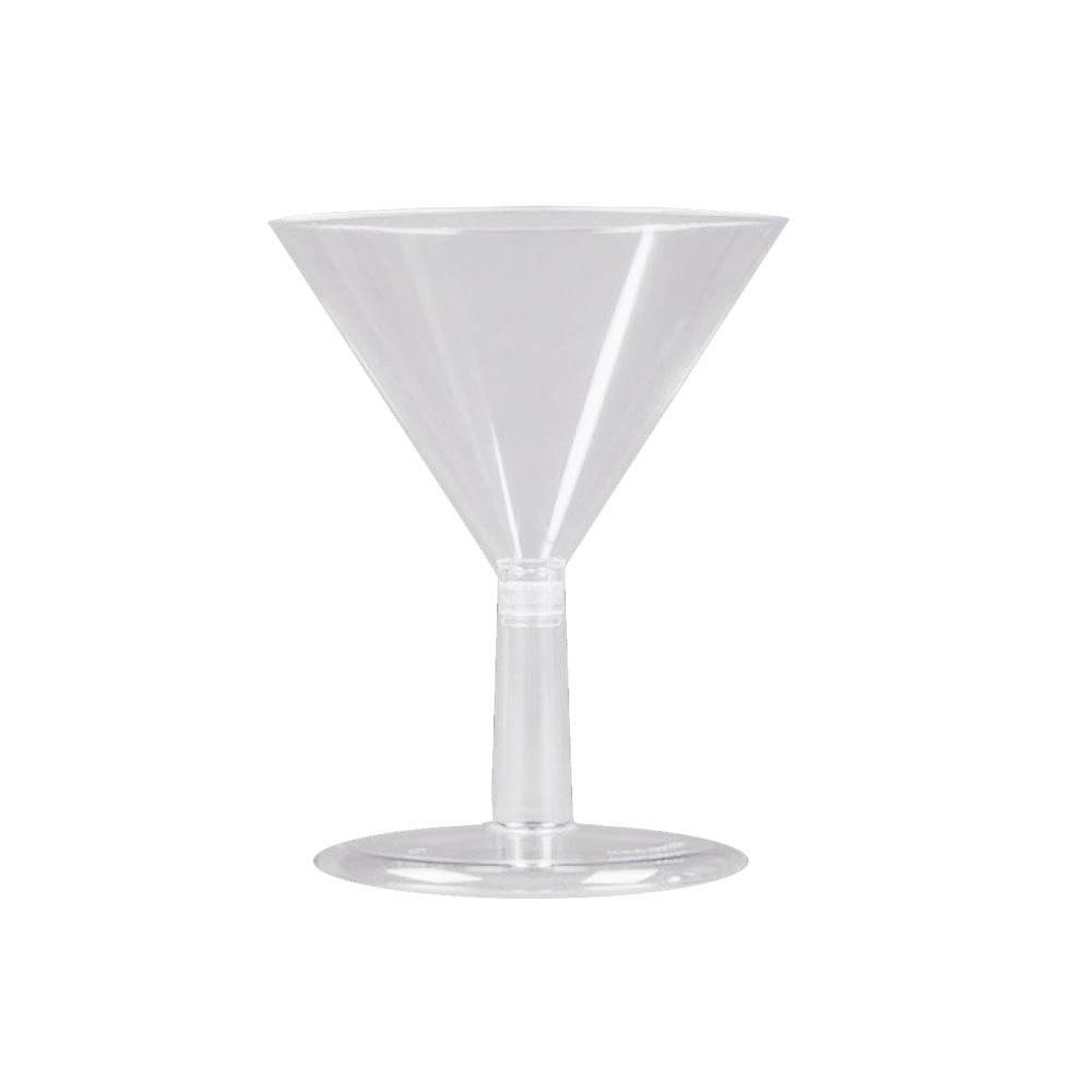 APTMT2 Petites Martini Glass 2 oz. Clear Plastic 10/24 cs