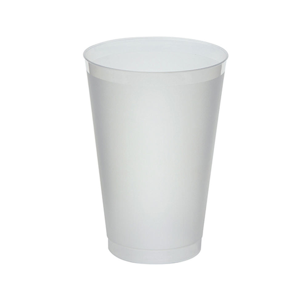 PF20 Frost Flex Translucent 20 oz. Plastic        Tumblers 20/25 cs