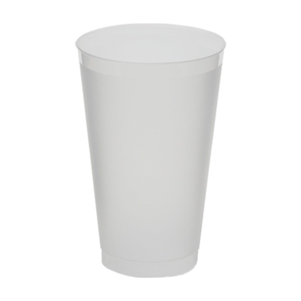 PF24 Frost Flex Translucent 24 oz. Plastic Tumbler 20/25 cs