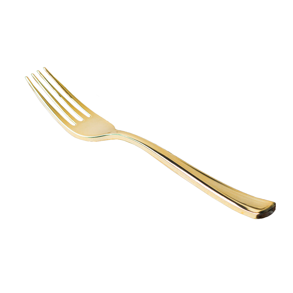 753 Golden Secrets Fork Gold Heavy Polystyrene 25/16 cs
