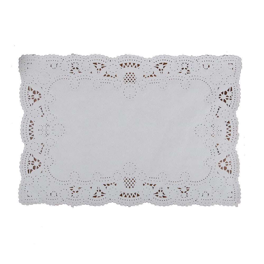 310711 Normandy White 10"x14"  Placemat 1000/cs