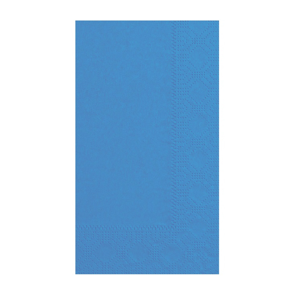180544 Marina Blue Dinner Napkin 2 ply 1/8 Fold 10/100 cs