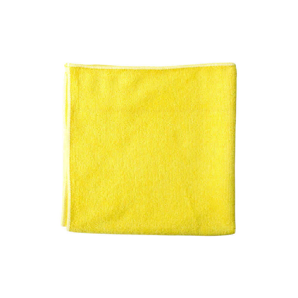 MF40J Smartcolor Yellow 16"x15" Heavy Duty Microfiber Cloth 10/cs
